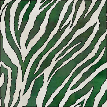 Mosaic House Moroccan tile HPC 4x4 Papyrus 1-10 White,   Green,    solid hand painted 